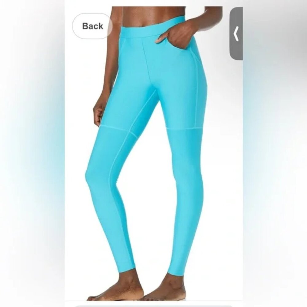 Alo High-Waist Utility Legging Bright Aqua - M